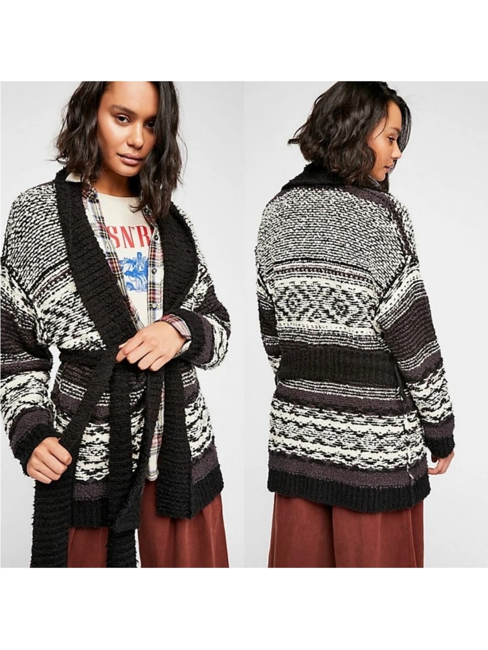 NWOT Free People Cozy Cabin Cardigan